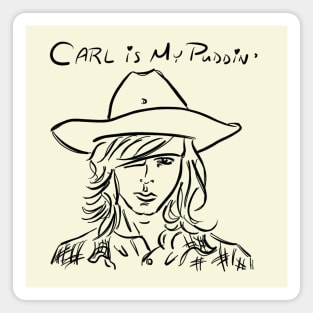 Carl is My Puddin' Light Tees Magnet